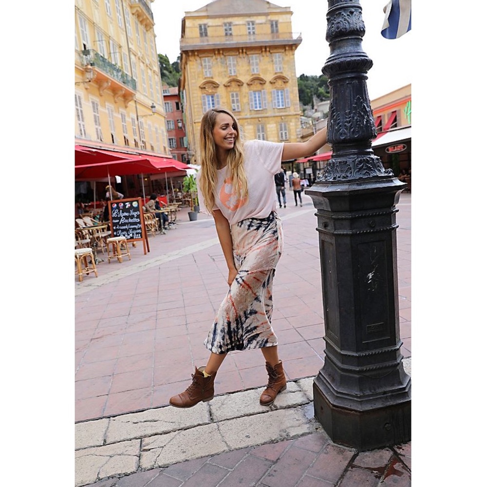 💫Free People | Serious Swagger Tie Dye Skirt - Picture 2 of 7